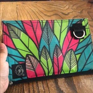 Kid robot clutch purse